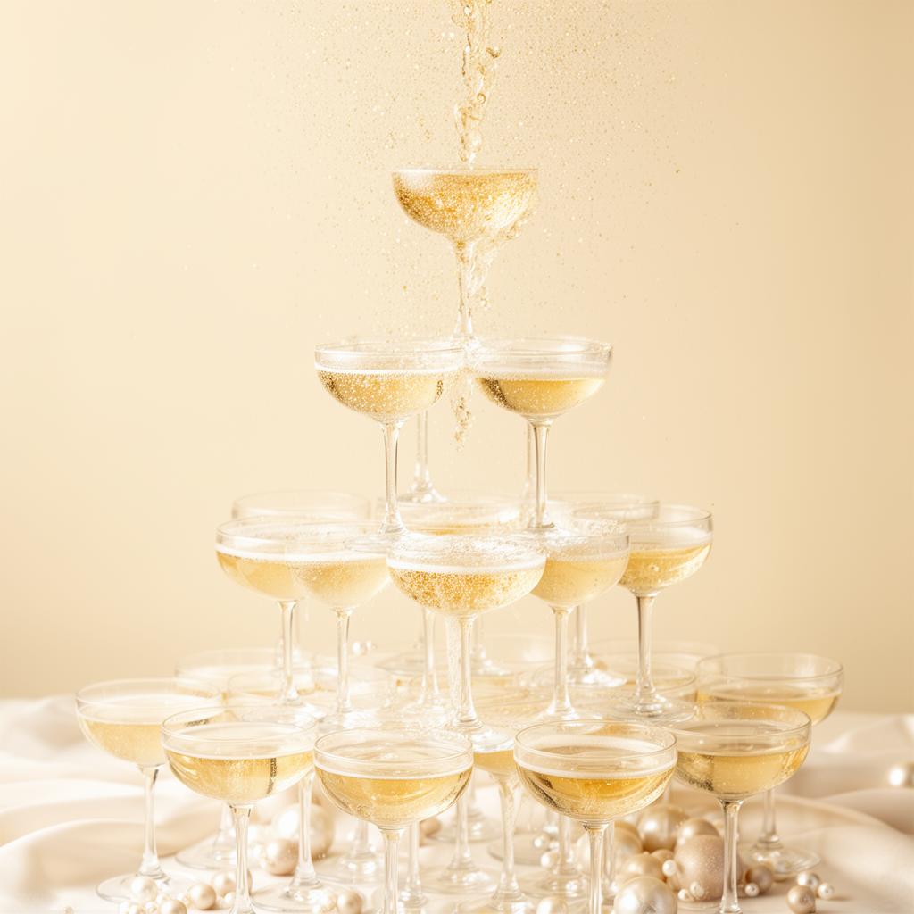 champagne tower